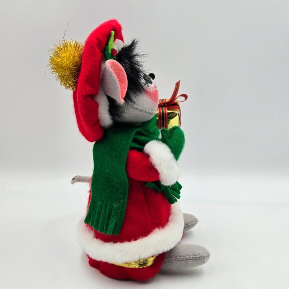 Annalee Mrs. Elegant Mouse 2008 Mobilitee Christmas Figure Read - Picture 12 of 14